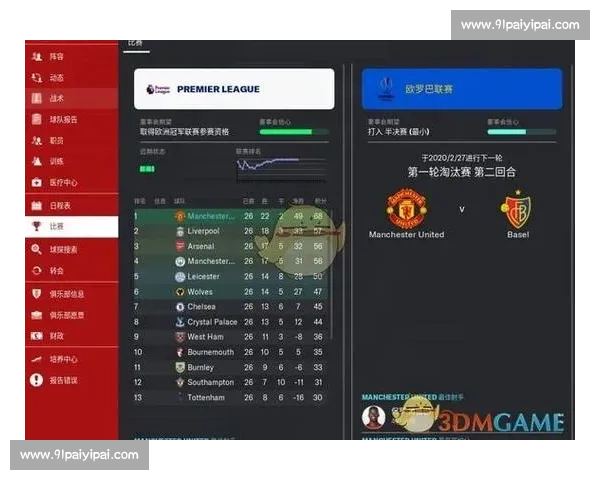 欧洲冠军联赛参赛条件解析 俱乐部如何获得参赛资格与晋级路径