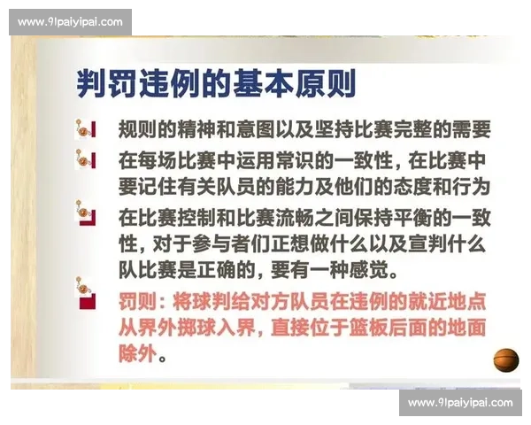 篮球比赛中的常见违例动作解析及其影响规则详解 - 副本 - 副本